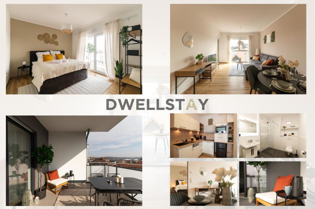 Dwellstay - Modernes Apartment I 55Qm I 2 Zimmer I Kueche I Bad I Terrasse I Tv I Wlan Bad Hersfeld Exterior foto